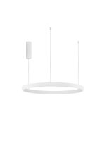 LED H&auml;ngeleuchte Wei&szlig; &Oslash; 80 cm dimmbar...