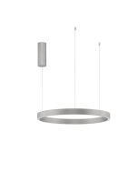 LED H&auml;ngelampe &Oslash; 60 cm in Silber...