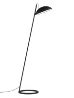 LED Stehlampe 153 cm Schwarz dimmbar warmwei&szlig; HAVEN...