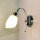 Lampe de salle de bain chrome laiton véritable E14 inoxydable ISMENE