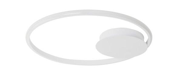 LED Deckenleuchte Weiß Ø 50 cm dimmbar rund warmweiß Modern