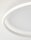 LED Deckenleuchte Weiß Ø 50 cm dimmbar rund warmweiß Modern
