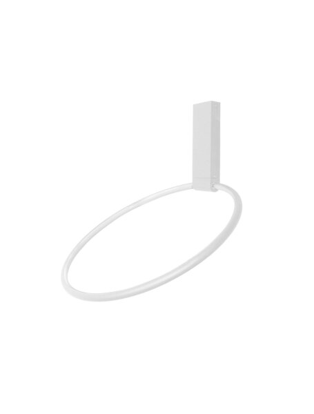 LED Deckenlampe Weiß Ø 40 cm dimmbar schwenkbar Ring HELENA