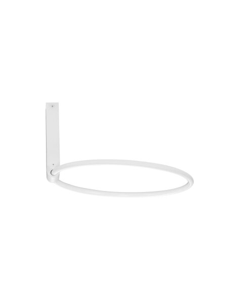 LED Deckenlampe Weiß Ø 40 cm dimmbar schwenkbar Ring HELENA