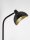 Stehlampe E14 150 cm in Schwarz Gold schwenkbar Retro Metall
