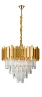H&auml;ngeleuchte in Gold &Oslash; 55 cm E14...