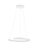 LED H&auml;ngelampe Wei&szlig; &Oslash; 46 cm dimmbar...