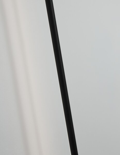 LED Wandlampe indirekt 90 cm breit Schwarz Minimalistisch