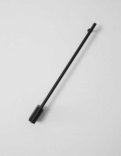 LED Wandleuchte Minimalistisch Schwarz 60 cm breit indirekt