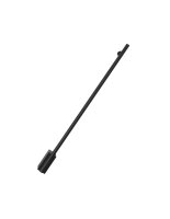 LED Wandleuchte Minimalistisch Schwarz 60 cm breit indirekt