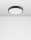 LED Deckenleuchte Schwarz Ø 40 cm flach warmweiß JEDDA
