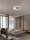 LED Deckenleuchte Weiß Ø 60 cm dimmbar rund 2 flammig Modern