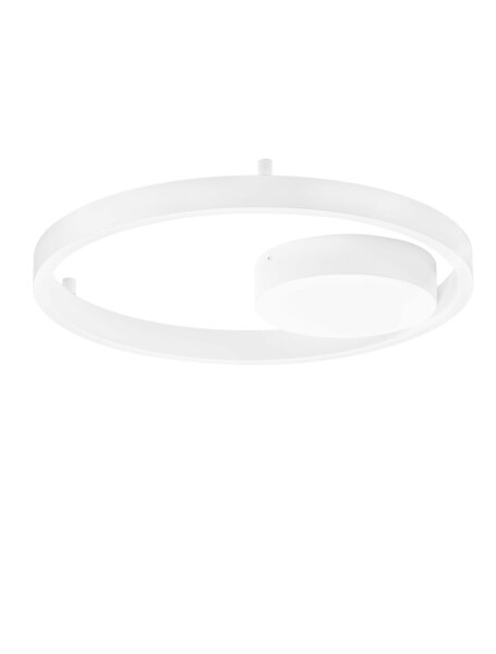 Runde LED Deckenleuchte Weiß Ø 40 cm dimmbar Up Down Modern