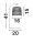 Tischlampe Boho E27 41 cm Schwarz Natur Bambus Metall