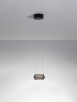 LED Pendelleuchte Ø 14 cm Schwarz...