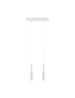 LED Pendelleuchte schmal 30 cm lang Weiß...