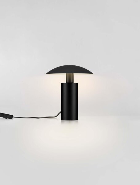 LED Tischlampe Schwarz 22 cm warmweiß KAMDEN Aluminium