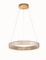 LED Kronleuchter in Gold &Oslash; 60 cm dimmbar...