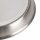 Lampe de salon verre rond Ø30cm en nickel ELENI