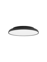 Flache LED Deckenleuchte Schwarz &Oslash; 45 cm dimmbar...