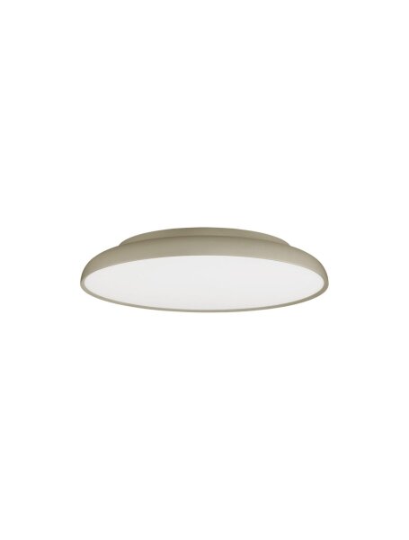 LED Deckenlampe Ø 45 cm in Champagner Gold dimmbar flach