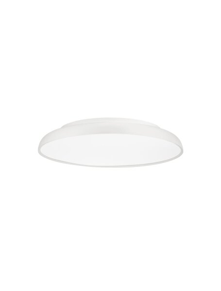LED Deckenleuchte dimmbar Weiß Ø 45 cm flach warmweiß Modern