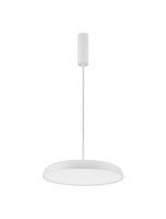 LED Pendelleuchte &Oslash; 45 cm dimmbar Wei&szlig;...
