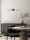 LED Wandlampe 62 cm lang Schwarz Mokka warmweiß KOSS Modern