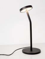LED Tischlampe 35 cm Schwarz warmweiß LAKEN...