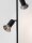 Stehlampe schwenkbar GU10 154 cm in Schwarz Bronze Modern