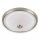 Plafonnier Blanc Rond Verre strié Ø38cm ELENI