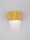 Wandlampe Up Down E14 26 cm hoch in Gold Klassisch Kristall