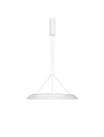 LED Hängelampe Retro Ø 60 cm Weiß...