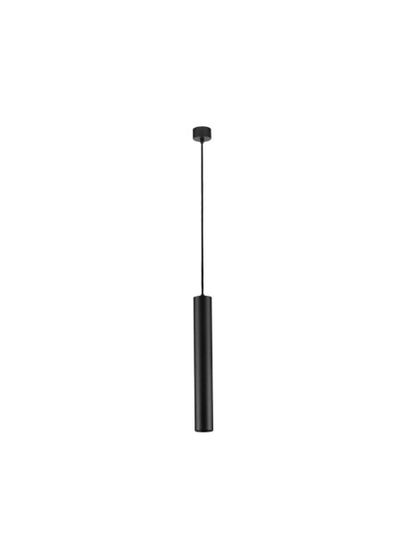 Pendelleuchte schmal GU10 Schwarz höhenverstellbar LESTER