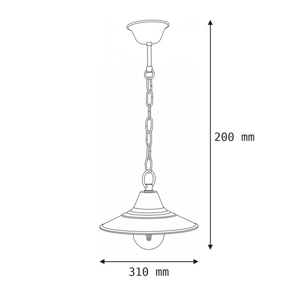 Premium Lampe à suspendre laiton Ø31cm ajustable E27