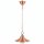 Lampe à suspendre cuivre laiton véritable ronde cuisine table à manger