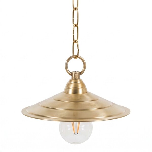 Laiton Lampe à suspendre ronde Ø26cm table à manger cuisine ANGELOS