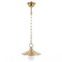 Laiton Lampe à suspendre ronde Ø26cm table...