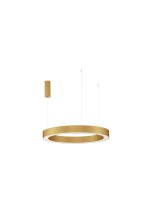 LED Kronleuchter &Oslash; 80 cm dimmbar in Gold...