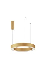 LED Pendelleuchte Ring in Gold &Oslash; 60 cm dimmbar CCT...