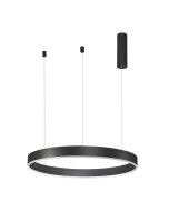 LED Kronleuchter &Oslash; 60 cm dimmbar Schwarz...