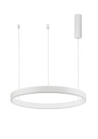 Moderner LED Kronleuchter &Oslash; 60 cm Wei&szlig;...