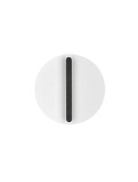 LED Wandleuchte Wei&szlig; Schwarz 20 cm breit dimmbar...