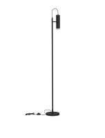 Stehlampe GU10 160 cm in Schwarz Gold schwenkbar MARVIN