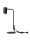 Tischlampe GU10 42 cm in Schwarz Gold MARVIN Aluminium