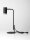 Tischlampe GU10 42 cm in Schwarz Gold MARVIN Aluminium