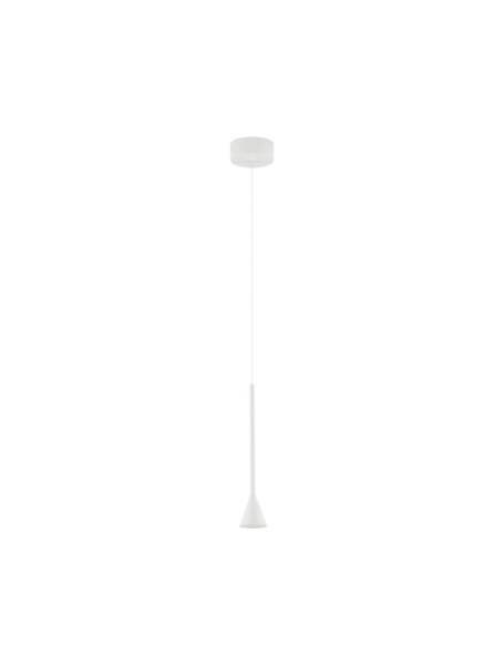 LED Hängelampe Minimalistisch Weiß Ø 6 cm dimmbar schmal