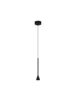 LED H&auml;ngeleuchte Schwarz &Oslash; 6 cm dimmbar...