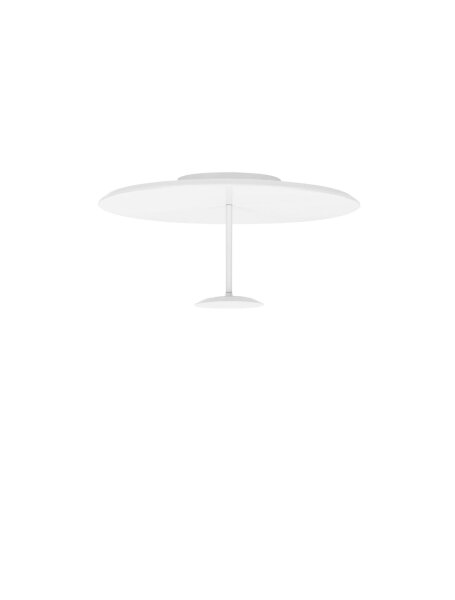 LED Deckenlampe Ø 60 cm Weiß dimmbar warmweiß MAVERICK