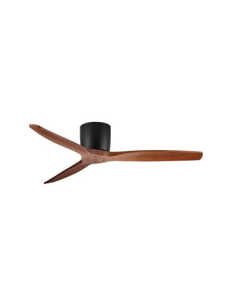 Deckenventilator Fernbedienung Ø 132 cm Schwarz Braun Holz